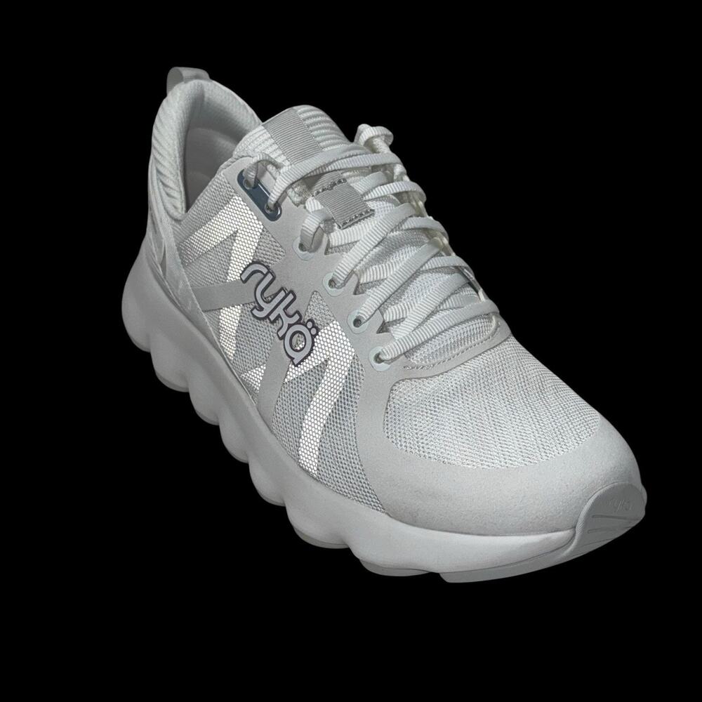 Ryka Podflow Sneaker Women's Brilliant White Walking Shoes SZ/12W